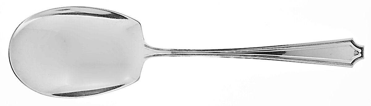 King Albert (Sterling, 1919, No Monograms) Solid Salad Serving Spoon by Gorham Silver-1