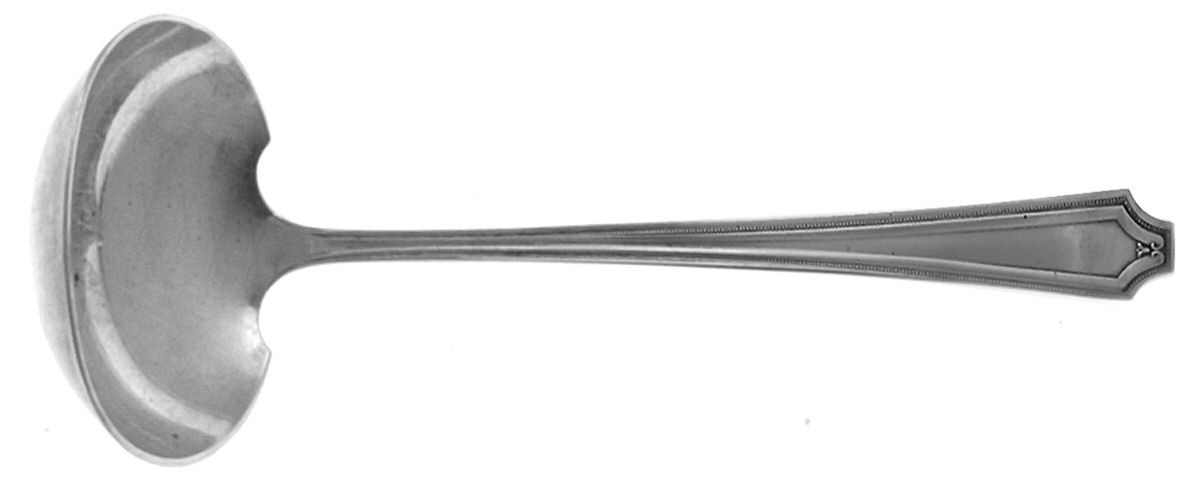 King Albert (Sterling, 1919, No Monograms) Solid Piece Cream Ladle by Gorham Silver-1
