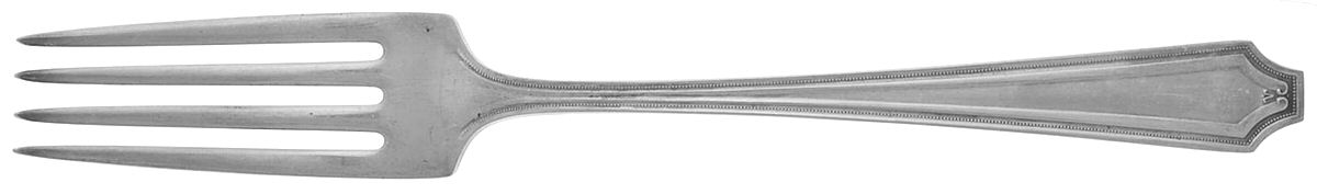 King Albert (Sterling, 1919, No Monograms) Fork by Gorham Silver-1