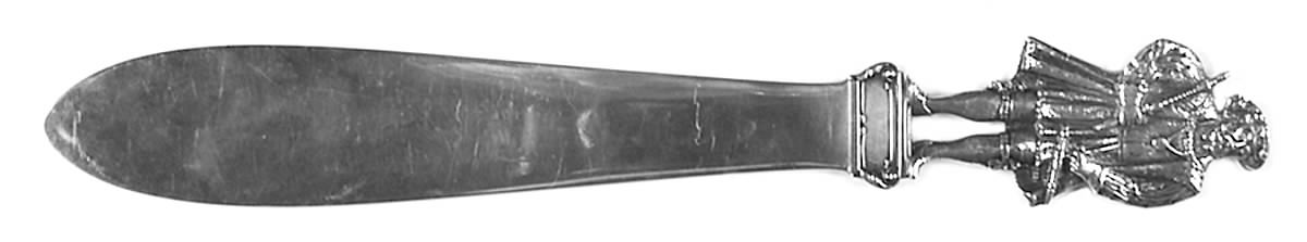 Henry VIII (Sterling) Letter Opener Solid Piece by Gorham Silver-1