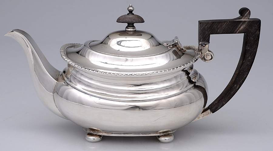 841 (Sterling, Hollowware) Teapot by Gorham Silver-1