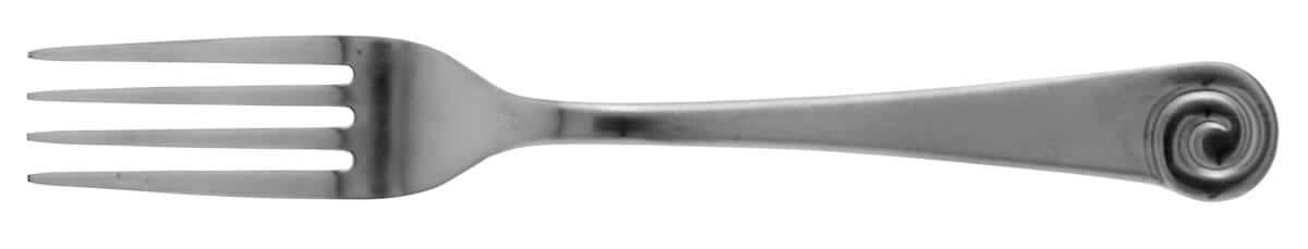 Ammonite-Satin (Stainless) Individual Salad Fork by Ginkgo-1