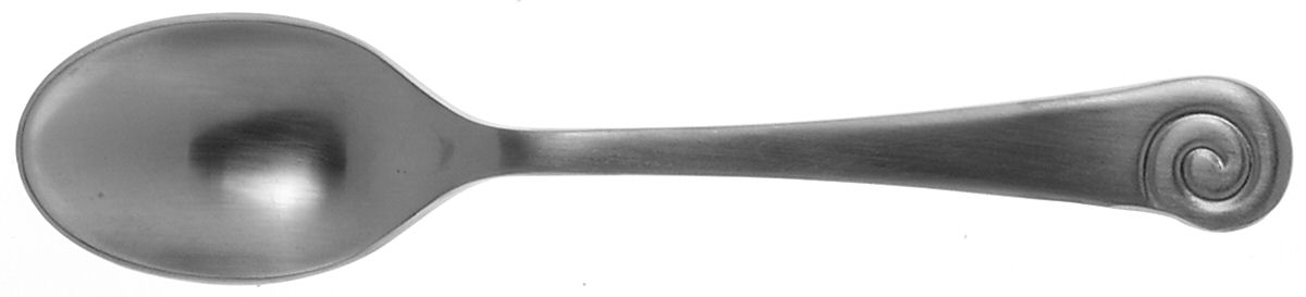 Ammonite-Satin (Stainless) Teaspoon by Ginkgo-1