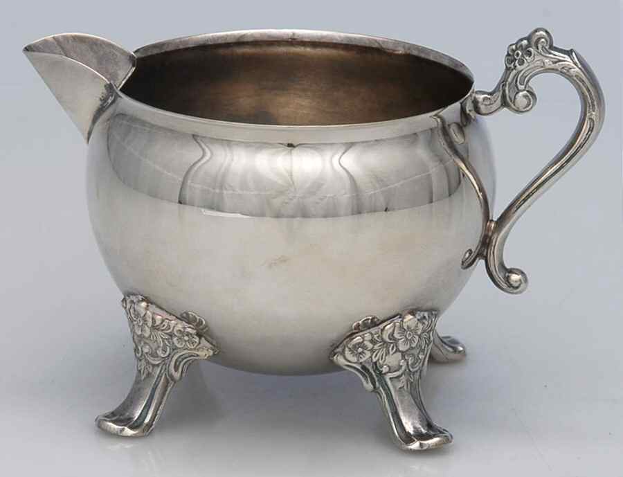 YB74 (Silverplate, Hollowware) Creamer by Gorham Silver-1
