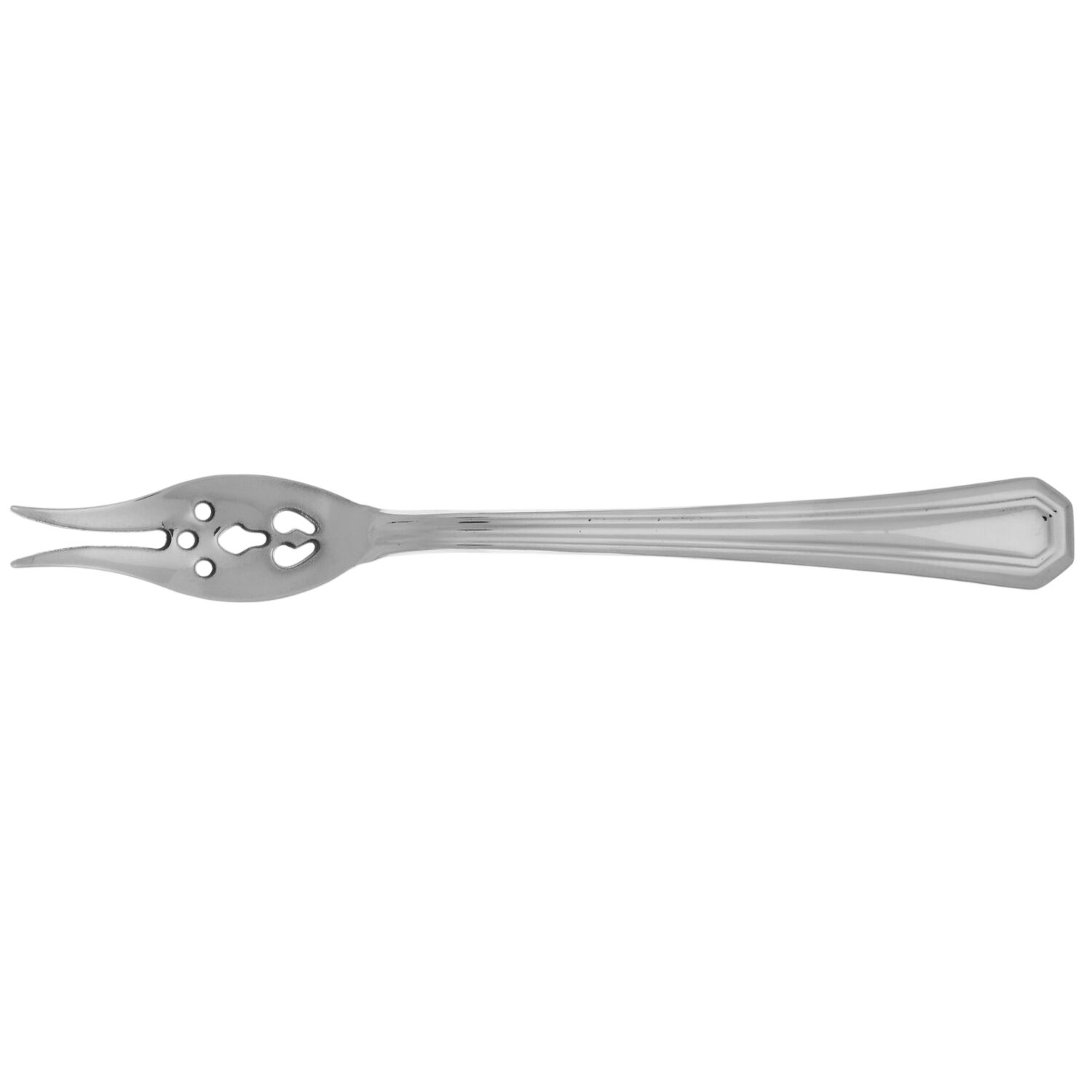 Fairview (Stainless) Olive Fork with Short Handle HC by Gorham Silver-1