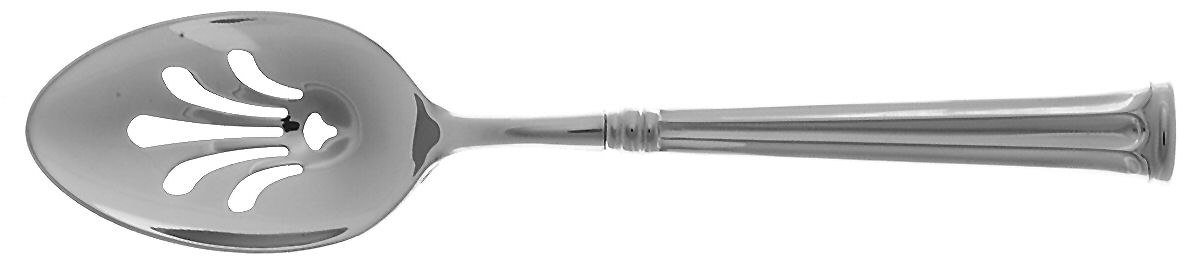 Savannah (Stainless) Pierced Tablespoon (Serving Spoon) by Gorham Silver-1