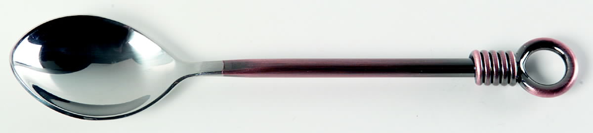 Cuomo-Copper Accent (Stainless) Teaspoon by Gibson-1