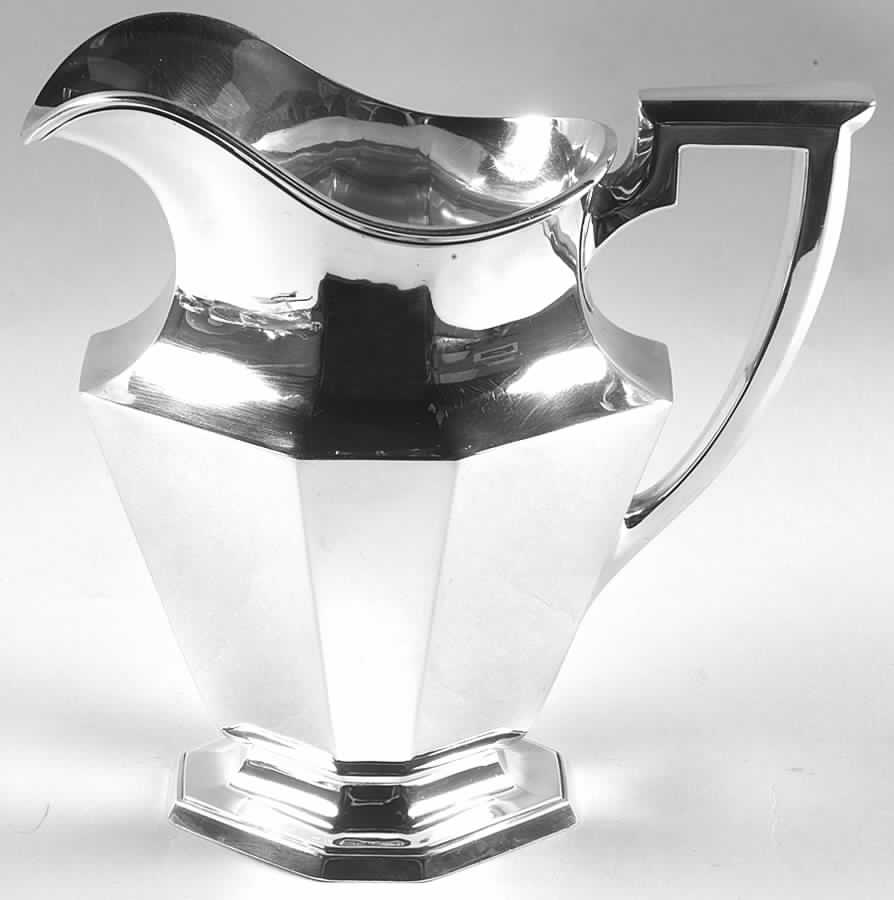 A9716-Sterling, Hollowware Sterling Water Pitcher by Gorham Silver-1