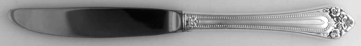 Beaded Bouquet Modern Hollow Knife by Gorham Silver-1