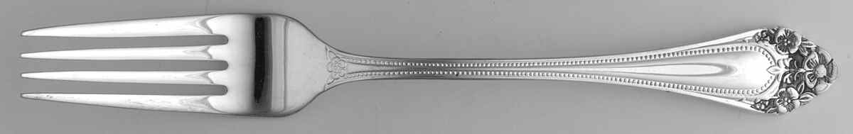 Beaded Bouquet Fork by Gorham Silver-1