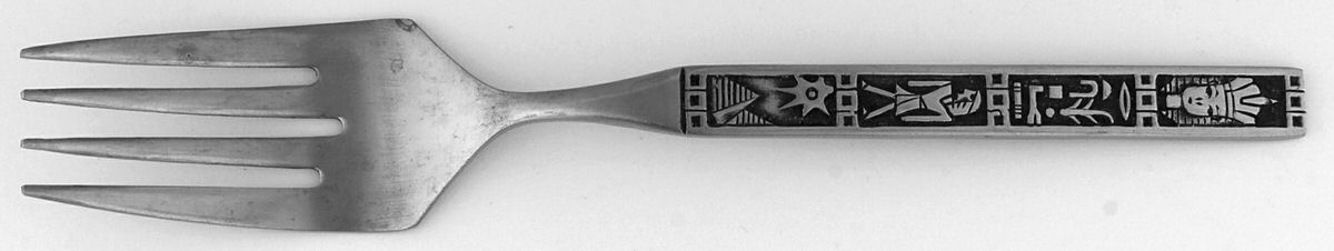 King Tut (Stainless) Individual Salad Fork by Ginkgo-1