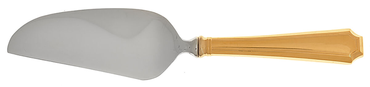 Fairfax-Gold Vermeil (Sterling) Cheese Knife with Stainless Blade by Gorham Silver-1
