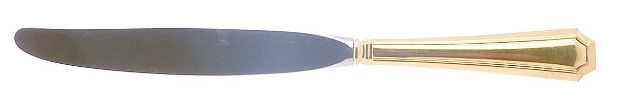 Fairfax-Gold Vermeil (Sterling) Modern Hollow Knife by Gorham Silver-1