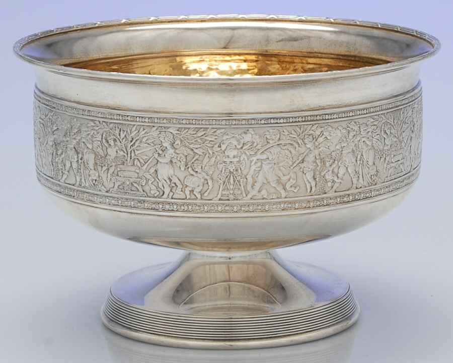 Fontainebleau (Sterling, Hollowware) Centerpiece/Fruit Stand by Gorham Silver-1
