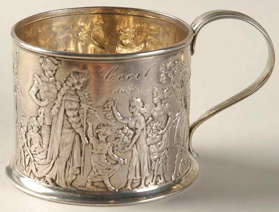 Fontainebleau (Sterling, Hollowware) Baby Cup by Gorham Silver-1
