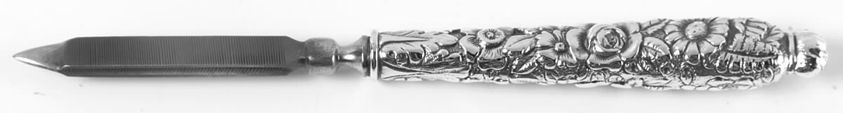 C370 (Sterling, Hollowware) Hollow Handle Nail File by Gorham Silver-1