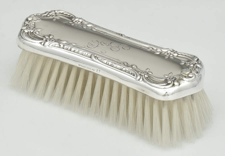 27 (Sterling, Hollowware) Clothes Brush by Gorham Silver-1