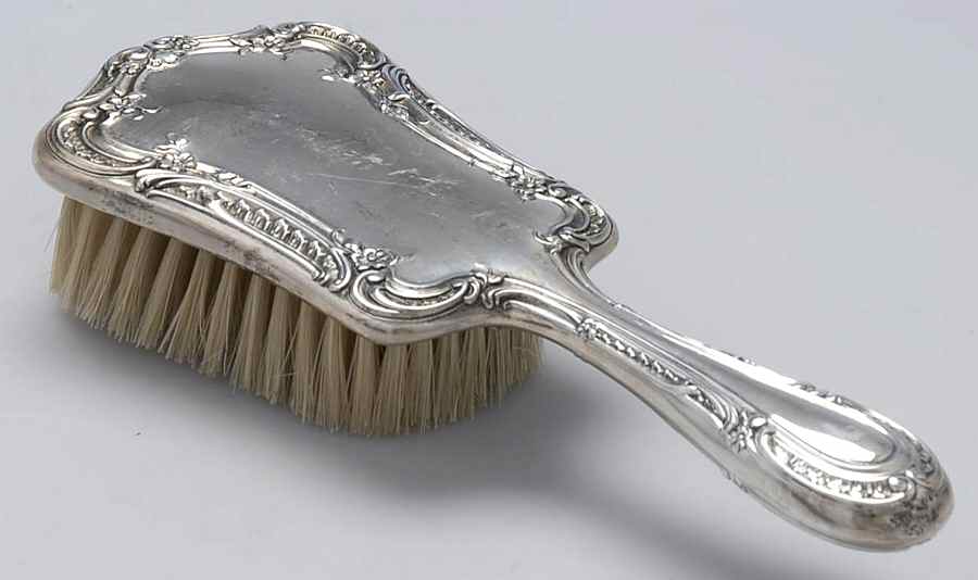 27 (Sterling, Hollowware) Hair Brush by Gorham Silver-1