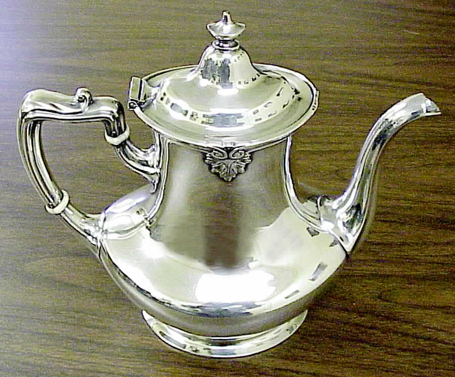 0991(Silverplate, Hollowware) Teapot by Gorham Silver-1