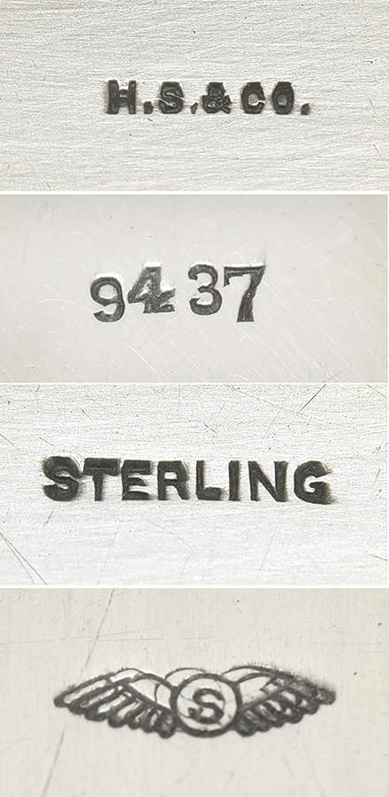 American Beauty (Sterling, Hollowware) 16" Rectangular Tray by George W Shiebler-4