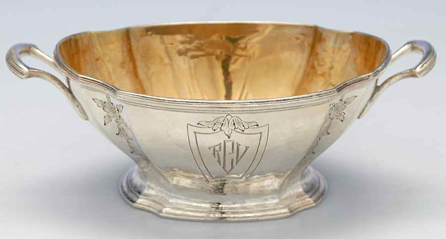 Pattern A (Sterling, Hollowware) Waste Bowl by Gorham Silver-1