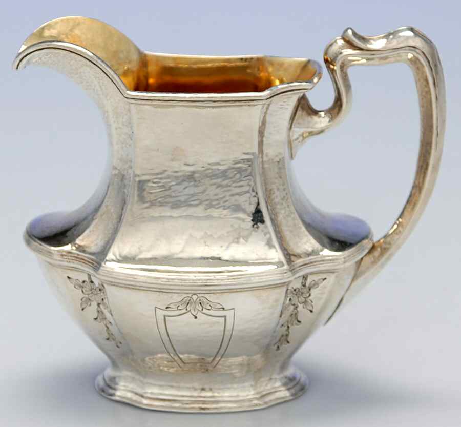 Pattern A (Sterling, Hollowware) Creamer by Gorham Silver-1
