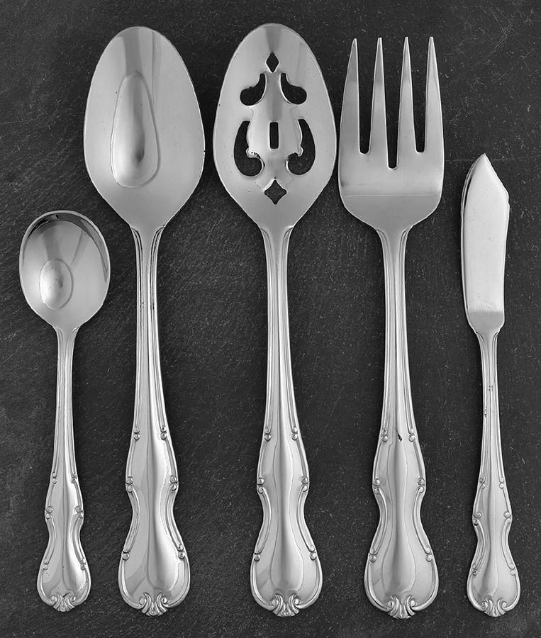 Countess (Stainless) 5 Piece Hostess Set by Godinger-1