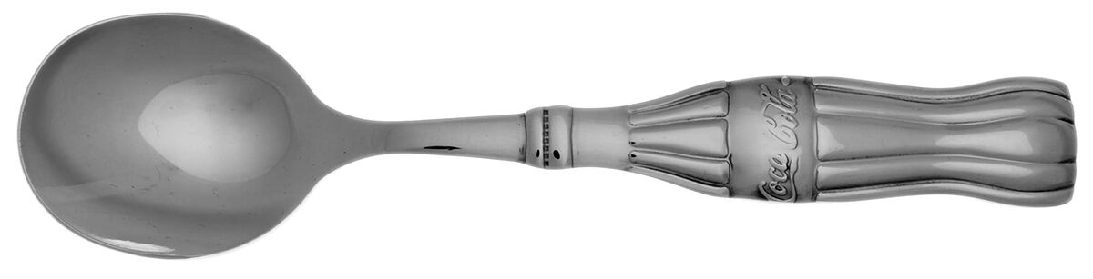 Coca-Cola (Stainless) Round Bowl Soup Spoon (Cream Soup) HC by Gibson-1