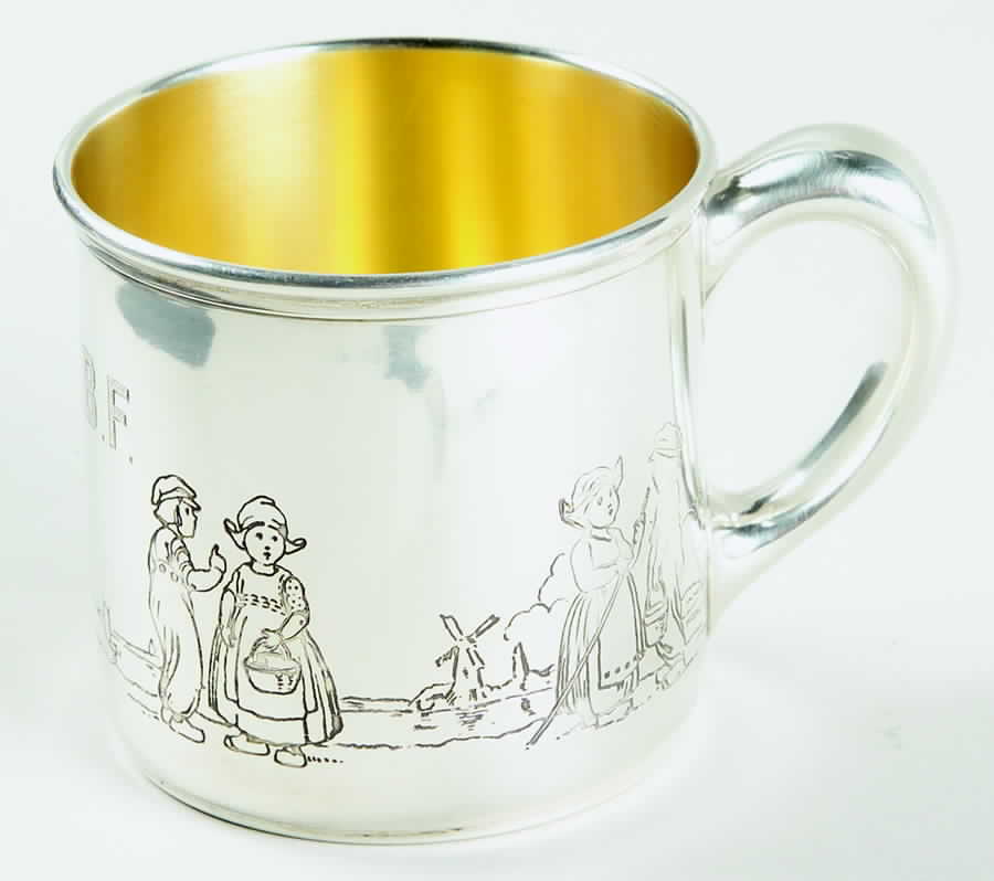 A12117-1 (Sterling, Hollowware) Child's Cup by Gorham Silver-1