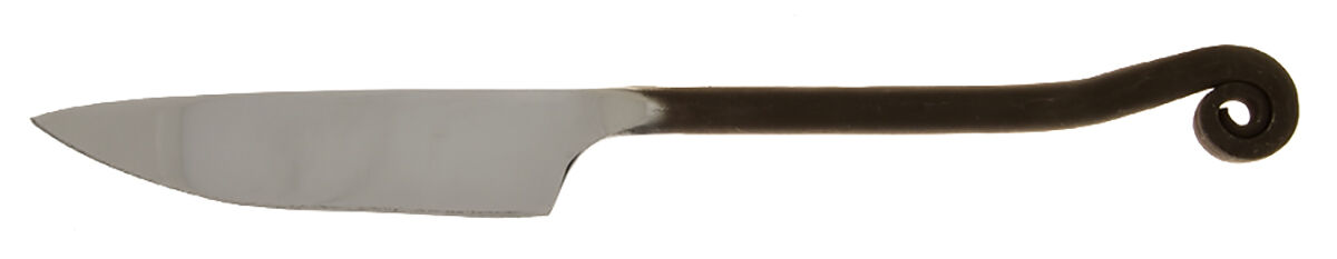 Treble Clef (Stainless) Steak Knife Individual Solid No Serrate HC by Gourmet Settings-1