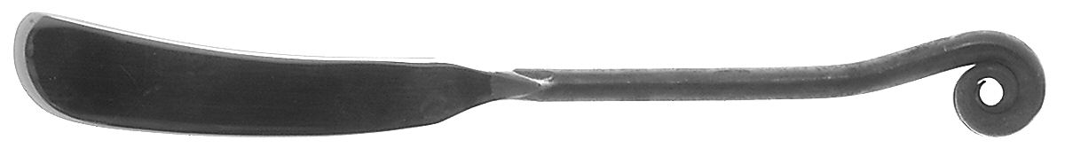 Treble Clef (Stainless) Flat Handle Butter Spreader by Gourmet Settings-1