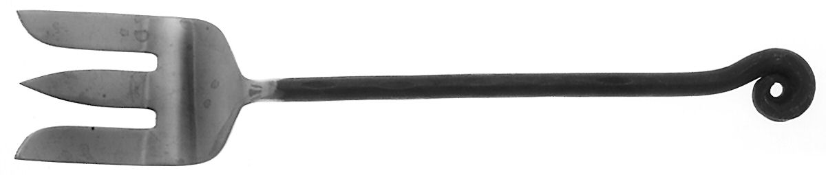 Treble Clef (Stainless) Solid Salad Serving Fork by Gourmet Settings-1