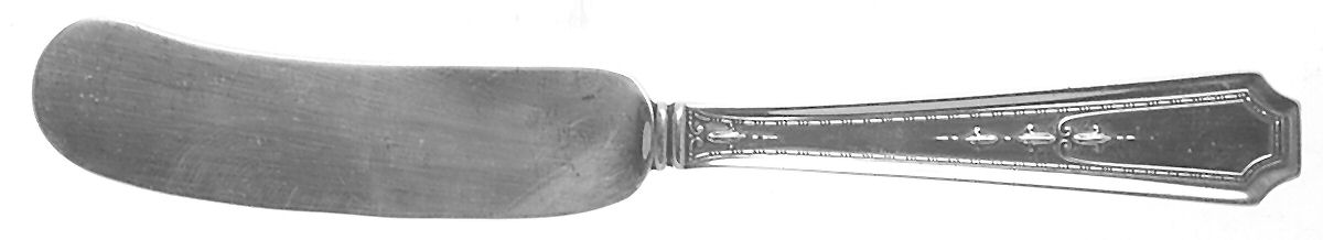 Colfax (Sterling, Gorham, No Monograms) Flat Handle Butter Spreader by Gorham Silver-1