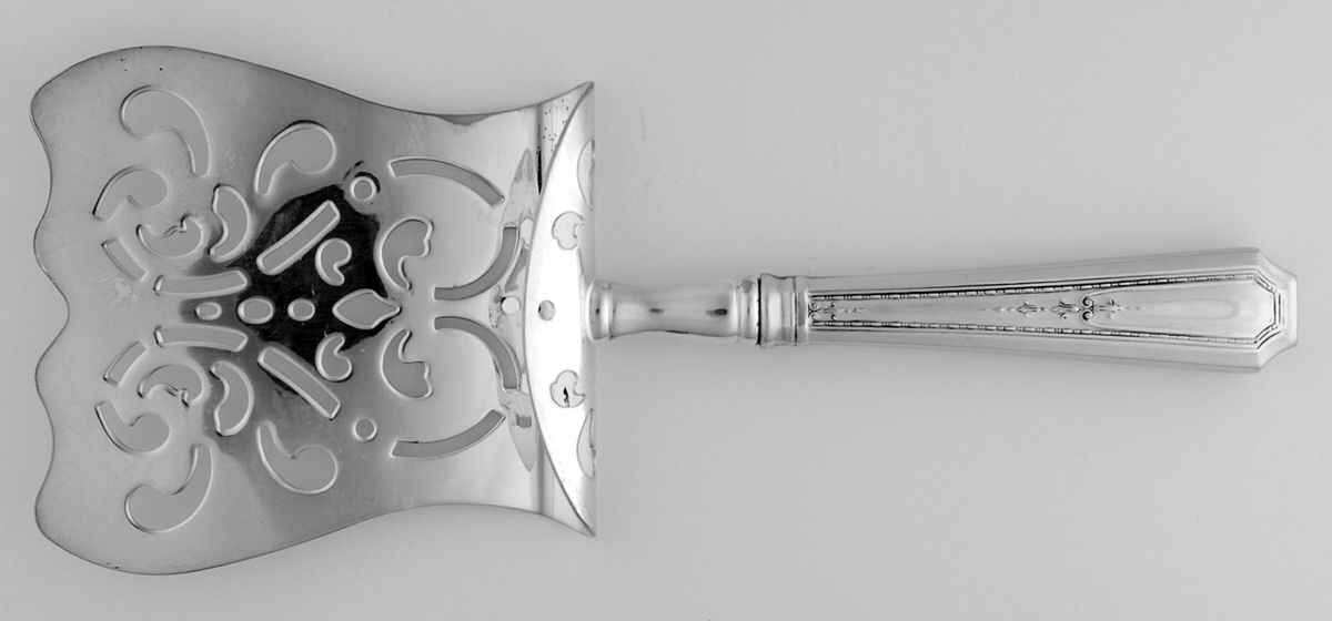 Colfax (Sterling, Gorham, No Monograms) Hollow Asparagus Server with Silverplate Hood by Gorham Silver-1