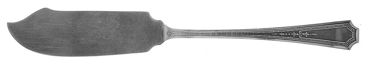 Colfax (Sterling, Gorham, No Monograms) Flat Handle Master Butter Knife by Gorham Silver-1