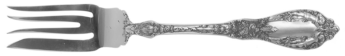 Paris (Sterling, Newer, Gorham) Large Individual Solid Fish/Salad Fork by Gorham Silver-1