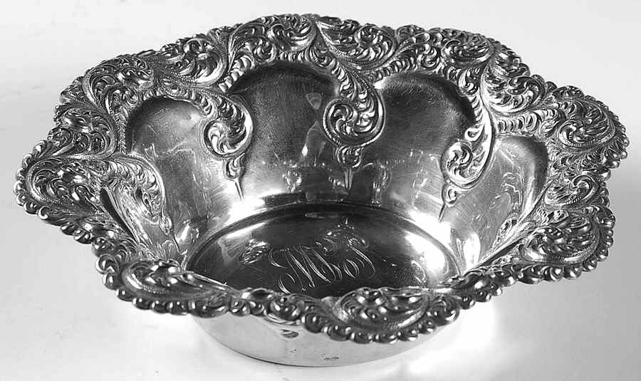 477m (Sterling, Hollowware) 5" Bon Bon Bowl by Gorham Silver-1