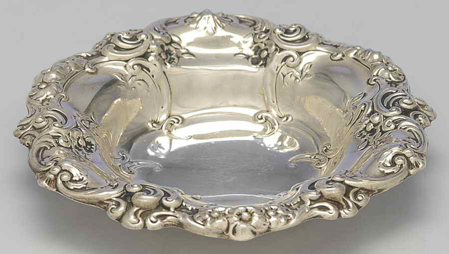 816 (Sterling, Hollowware) 5" Bon Bon Bowl by Gorham Silver-1