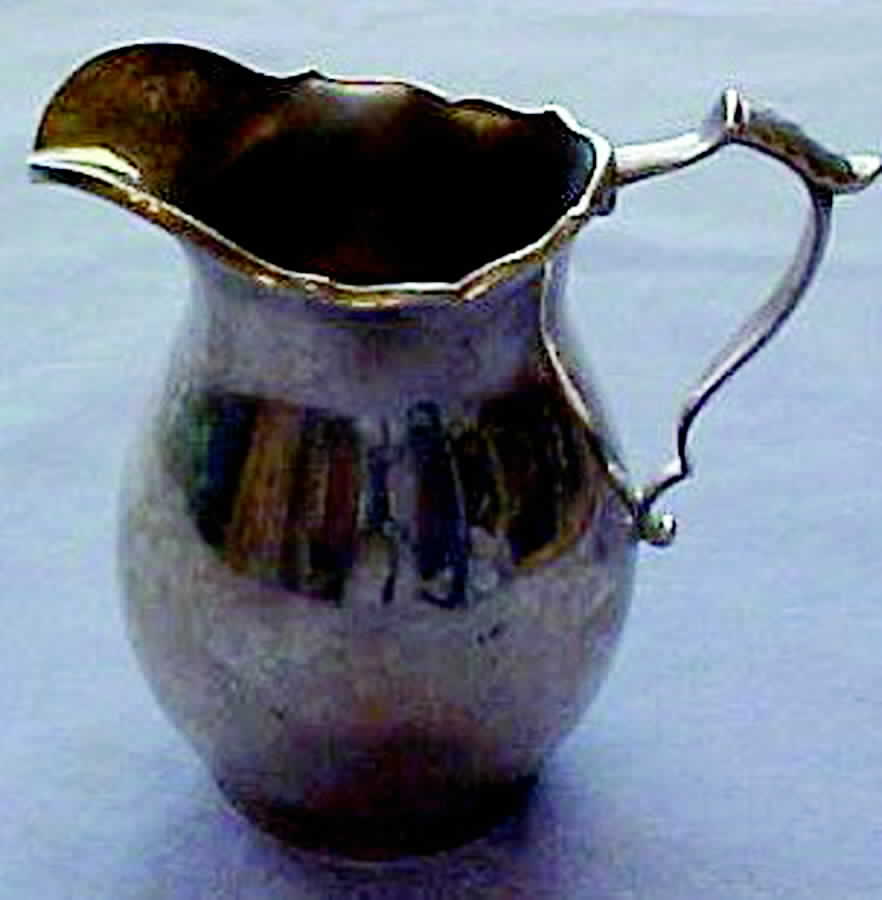 A8011 (Sterling, Hollowware) Creamer by Gorham Silver-1