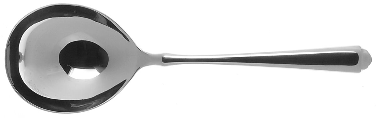 Crown Tip (Stainless) Solid Smooth Casserole Spoon by Gorham Silver-1
