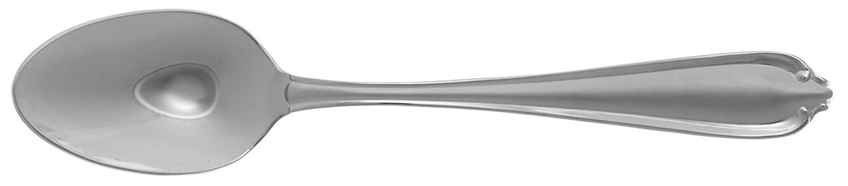 Galleria Frosted (Stainless) Place/Oval Soup Spoon by Gorham Silver-1