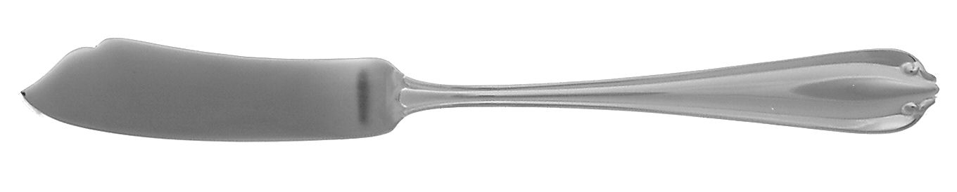 Galleria (Stainless) Flat Handle Master Butter Knife by Gorham Silver-1