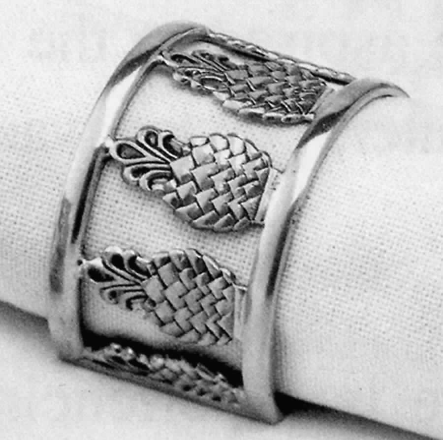 Patriot Pewter Pineapple (Hollowware) Napkin Ring by Ginkgo-1