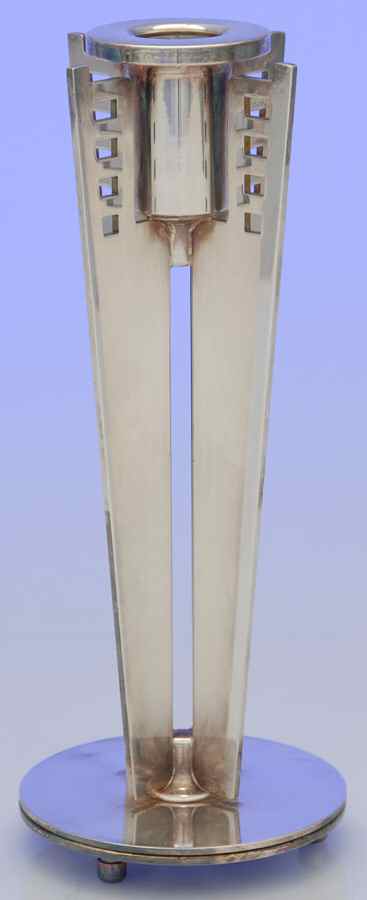 Maestri (Silverplate, Hollowware) 8" Candlestick by Gorham Silver-1