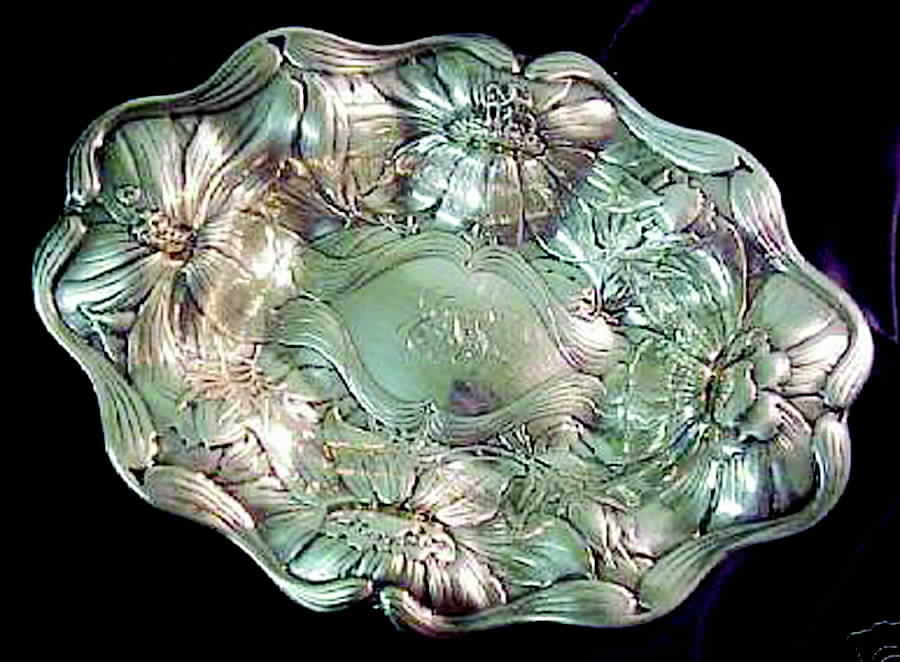 3220A (Sterling, Hollowware) Sterling Bon Bon Bowl by Gorham Silver-1