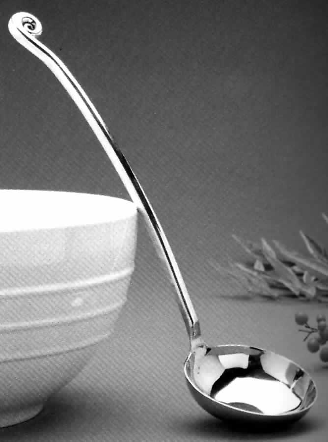 Panoply (Stainless) Solid Soup Ladle by Global Amici-1