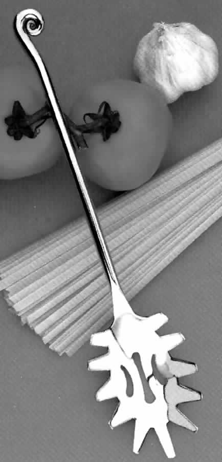 Panoply (Stainless) Solid Pasta Server by Global Amici-1