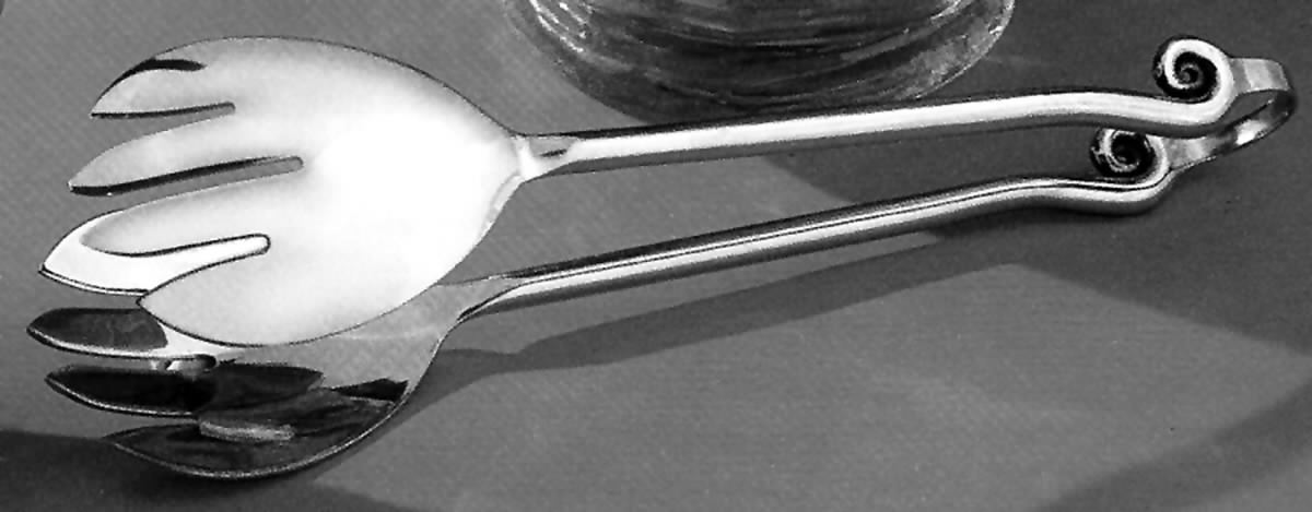 Panoply (Stainless) 1-Piece Salad Tongs by Global Amici-1