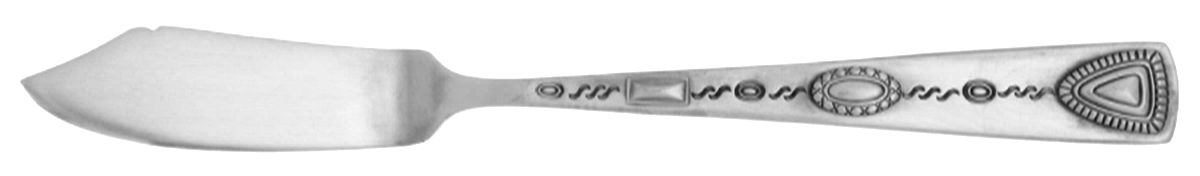 Symbol (Stainless) Flat Handle Master Butter Knife by Godinger-1