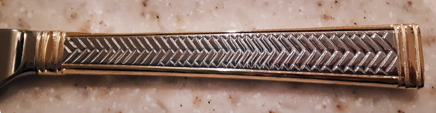 Golden Braid (Stainless, Gold Accent) Fork by Godinger-1